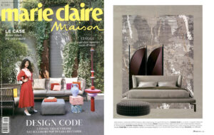 Chic Living. DOMINICK Bed, design Enrico Cesana on Marie Claire Maison