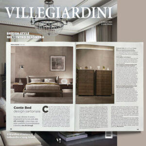 Design sartoriale. Sul nuovo numero di VilleGiardini, l’intervista a Ferdinando Conte, CEO del gruppo Conte.