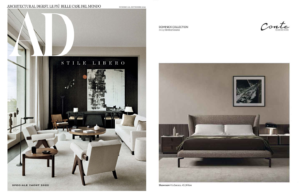 DOMINICK Bed, design Enrico Cesana on AD || September 22