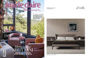 DOMINICK Bed, design Enrico Cesana on Marieclaire Maison || November 22